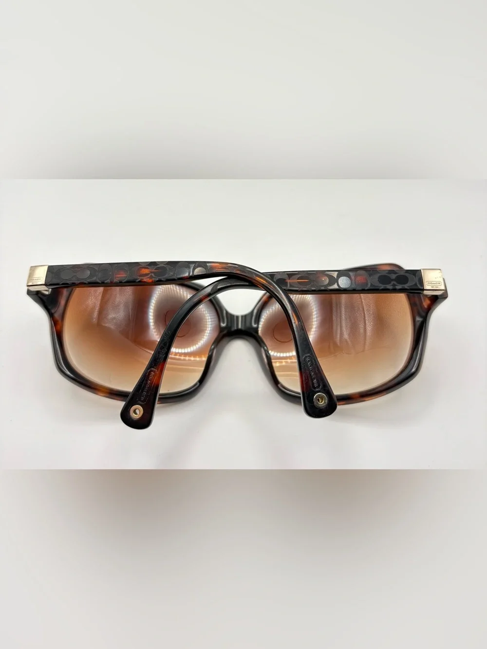 Coach Sofia S465 Tortoise Oval Sunglasses Frames Only